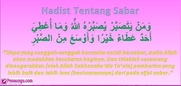 Bersabar Adalah Jalan Terbaik. Walau Terasa Berat, Benarkah Demikian?
