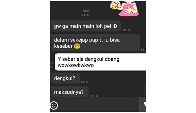 Kids Zaman Now Meminta Foto Buka-Bukaan Ke Pasangan