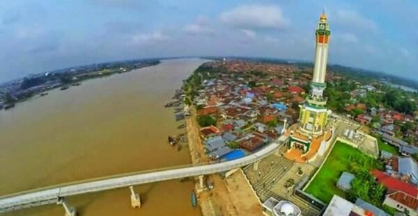 &#91;Coc Reg. Jambi&#93; Gentala Arasy, Bak Mahkota yang Membelah Sungai Sepanjang 530 Meter