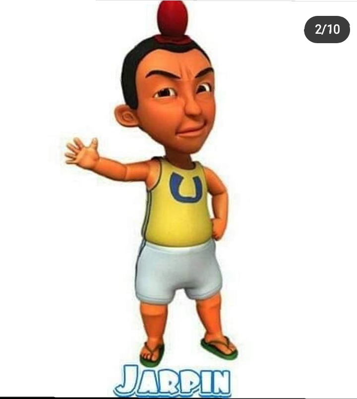 Uniknya Editan Tokoh Karakter Upin Ipin!Tok Dalang Badannya Bang Shaleh