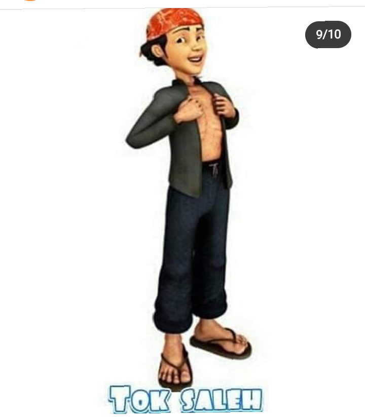 Uniknya Editan Tokoh Karakter Upin Ipin!Tok Dalang Badannya Bang Shaleh, Bikin Ngakak