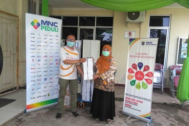 MNC Peduli-PT Produser Pangan Asia Bantu Tenaga Medis di RSUD Depok