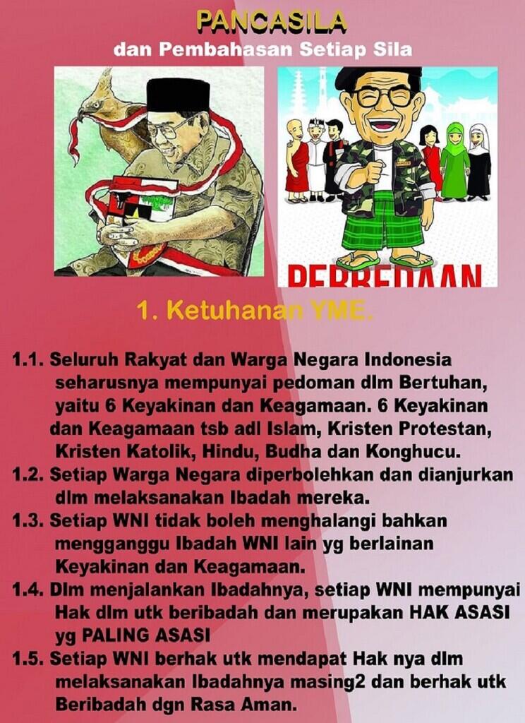 &#91;Muhasabah &amp; Nasionalisme&#93; &quot;Simpan Dulu Pancasila Sila ke-1 dan Sila ke-5&quot; &#91;Cak Nun&#93;