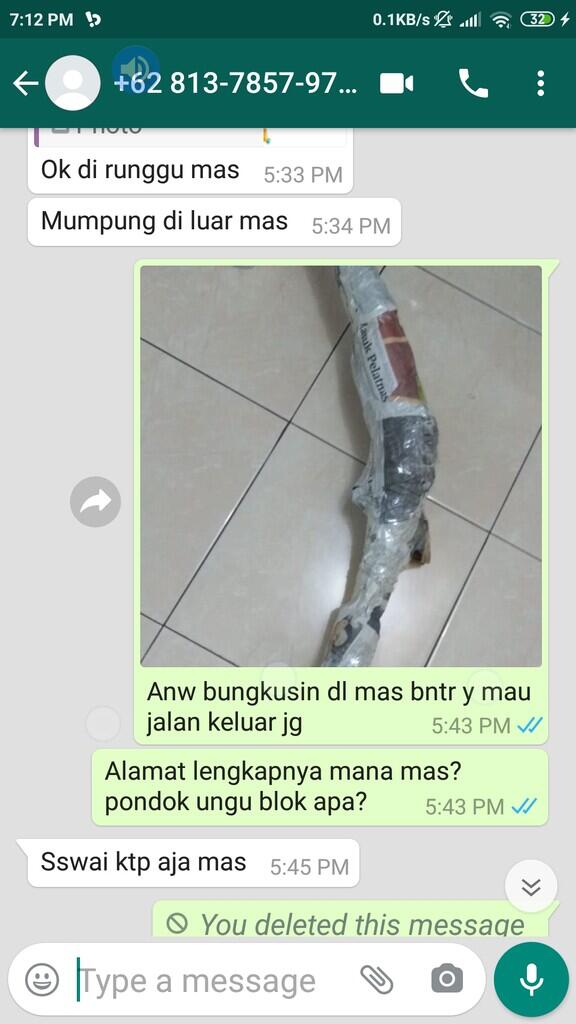 KLARISFIKASI PENIPUAN DI OLX