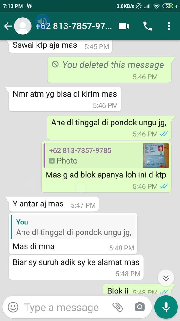 KLARISFIKASI PENIPUAN DI OLX