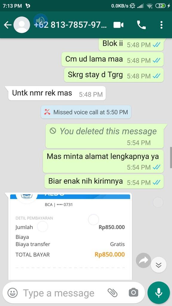 KLARISFIKASI PENIPUAN DI OLX