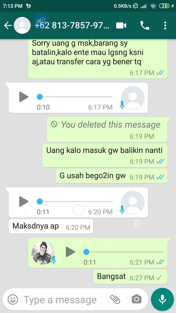 KLARISFIKASI PENIPUAN DI OLX