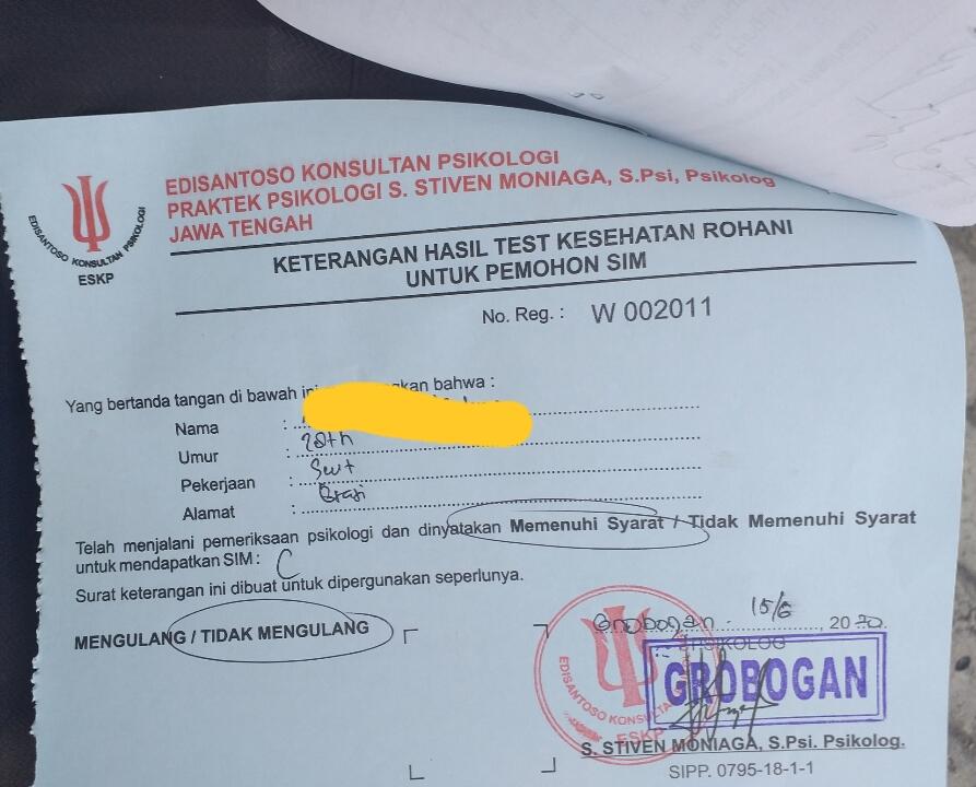 Syarat Dan Biaya Perpanjang SIM C