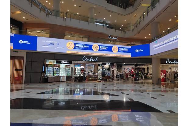 Hari Pertama Dibuka, Mal Grand Indonesia Masih Sepi Pengunjung