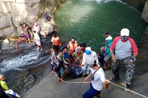 Tenggelam di Curug Rambu Kasang Brebes, Pengunjung Ditemukan Meninggal