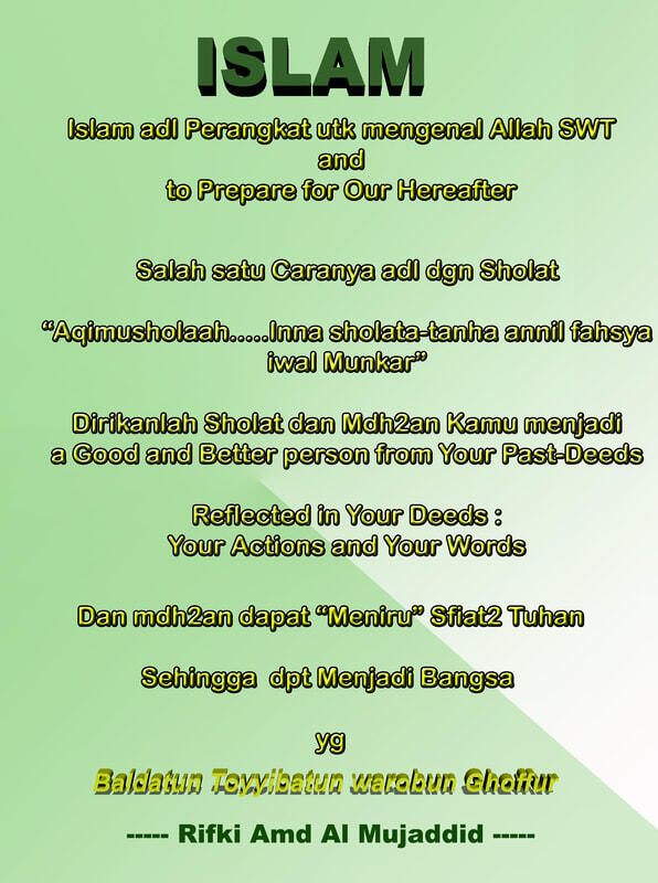 &#91;Muhasabah &amp; Nasionalisme&#93; Ajaran-ajaran Kemanusiaan dalam Islam Kita Semua