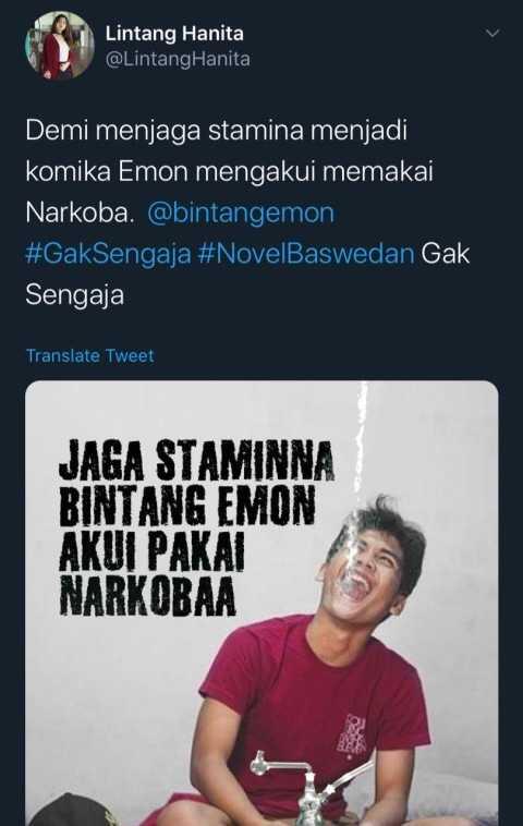 Bintang Emon Diserang Buzzer Gegara Sentil Kasus Novel Baswedan?