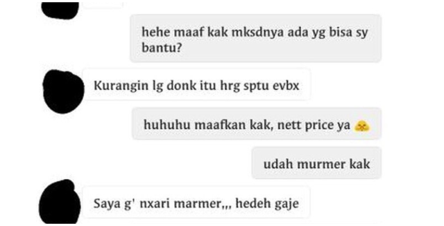 Chat Olshop yang Bikin Ngakak Part_2