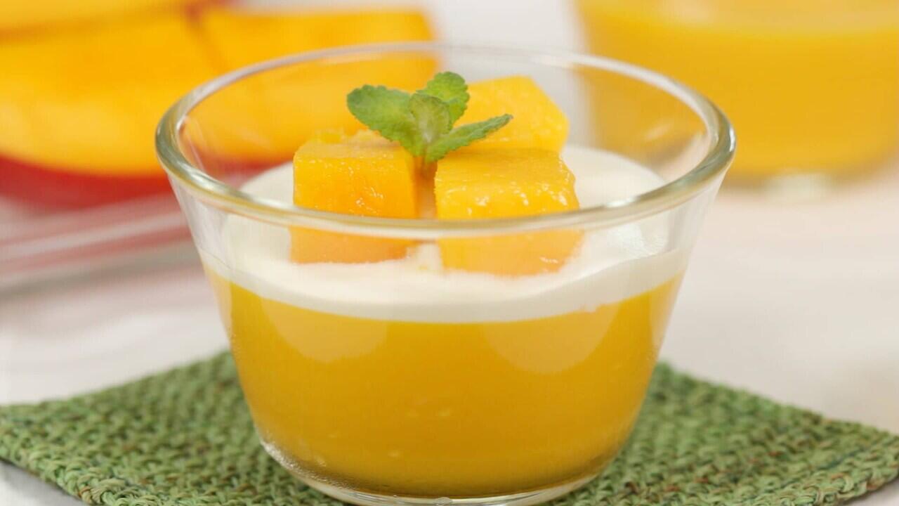 Sudah Mulai Musim Mangga, Bikin Puding Mangga Yuk