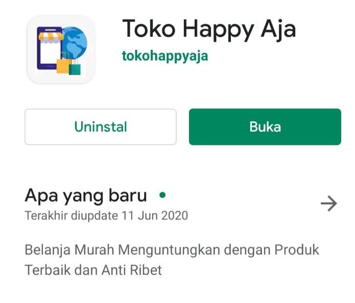 Yuk Download Aplikasi Android Toko Happy Aja di Playstore!