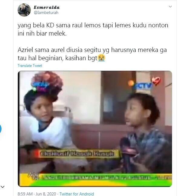 Aurel Hermansyah Kecil Pernah Lihat Krisdayanti Selingkuh! Masuk Kamar? 

