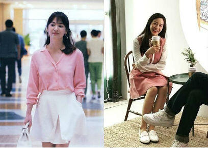Jadi Ikon Kecantikan Korea, Intip Adu Gaya Kim Tae Hee Vs Song Hye Kyo