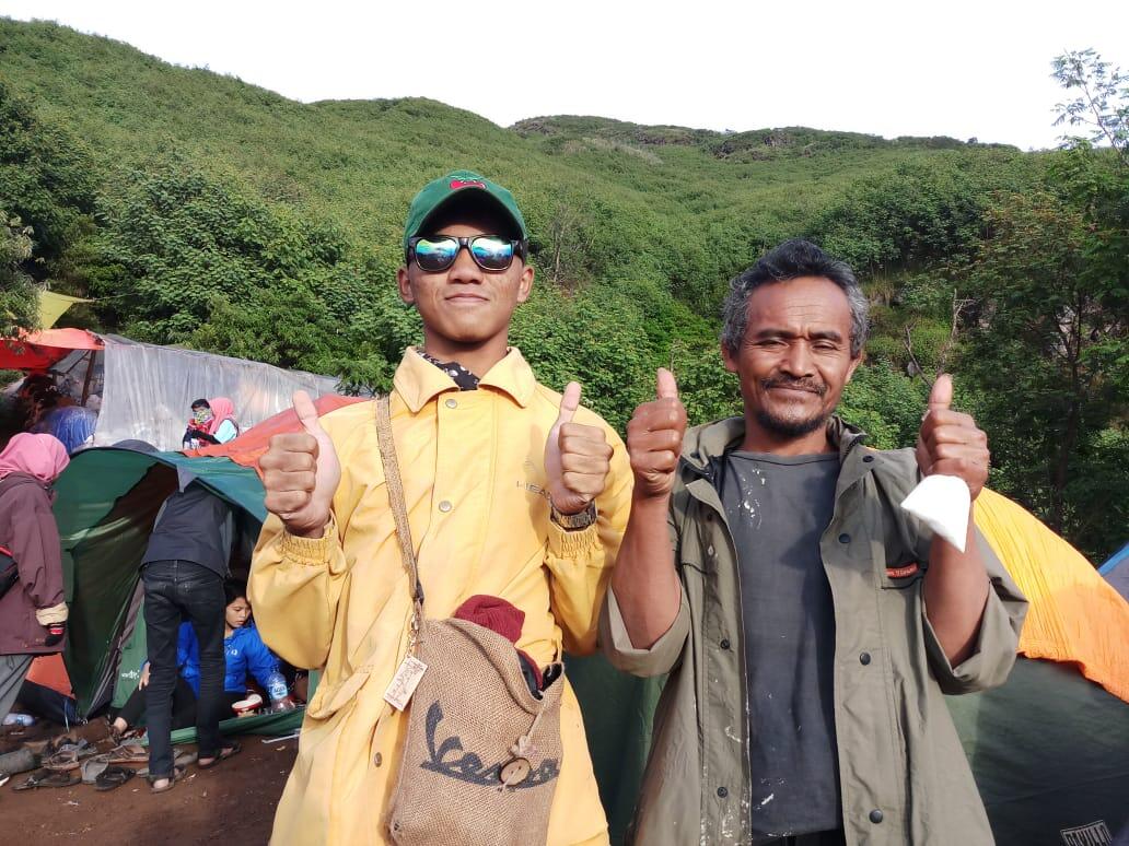 BUDGET SEDIKIT.TAPI TEKAD BANGKIT DI GUNUNG SINDORO