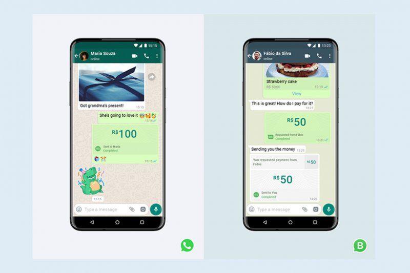 Dari WhatsApp bisa kirim uang dan bayar tagihan gan!