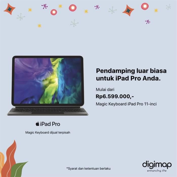 Resmi Dirilis, Ini Harga iPad Pro 2020 dan Magic Keyboard di Indonesia