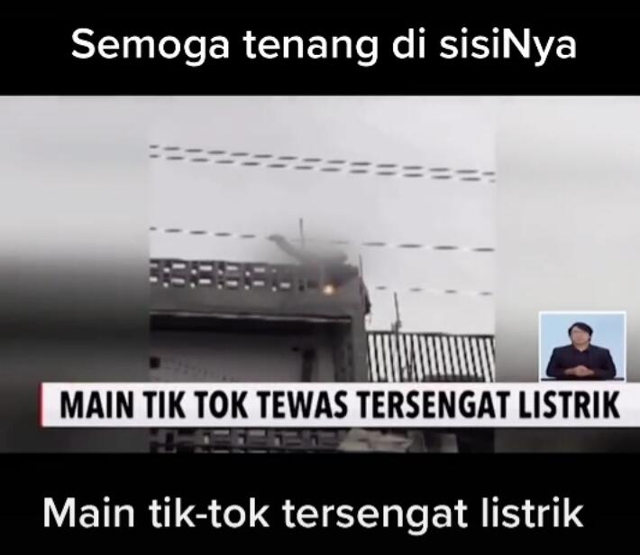 Saat Main Tik Tok, Siswi SMP Ini Tersengat Aliran Listrik Bertegangan Tinggi. Ngeri!