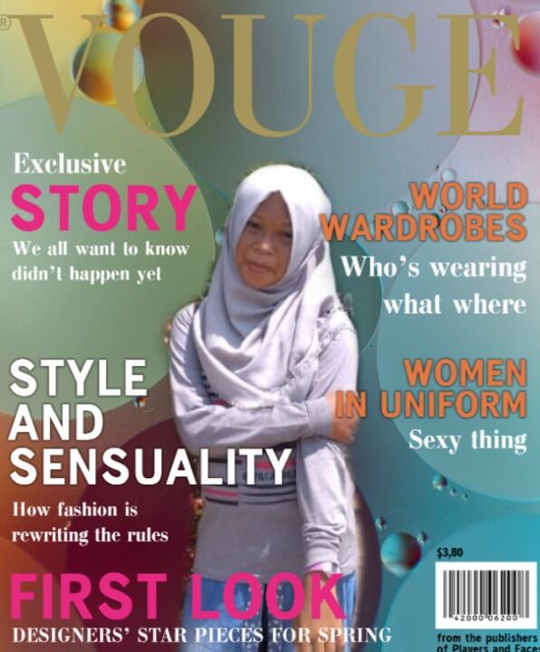 Vogue Challenge, Edit Cover Sendiri Pada Majalah Bergengsi