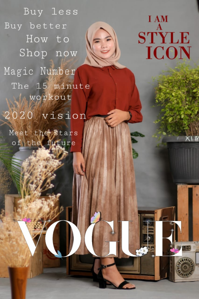 Vogue Challenge, Edit Cover Sendiri Pada Majalah Bergengsi