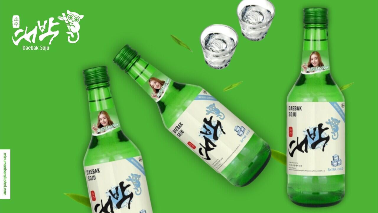 Soju Jinro Chamisul Daebak Korea Minuman Alkohol Terlaris Di Dunia