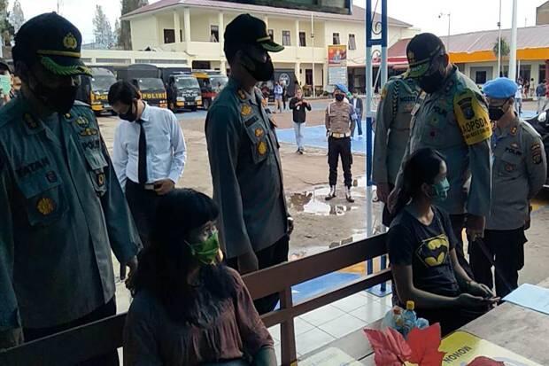 Kapolda Sumut Cek Langsung Protokol Kesehatan dan New Normal di Polres Karo