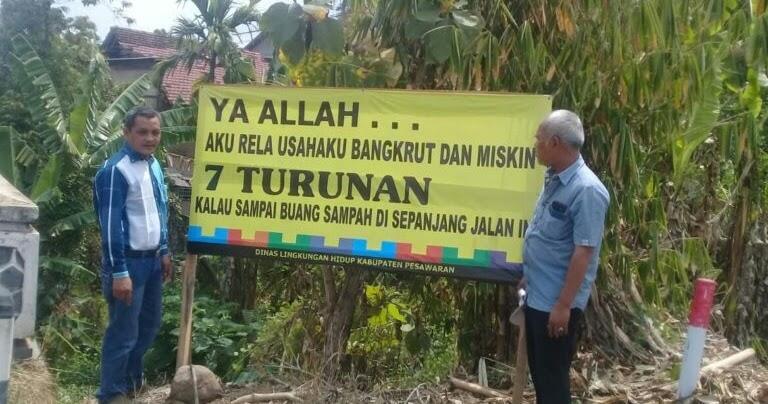 Ngakak 6 Spanduk  Doa dan Peringatan Paling Sadis Bagi 