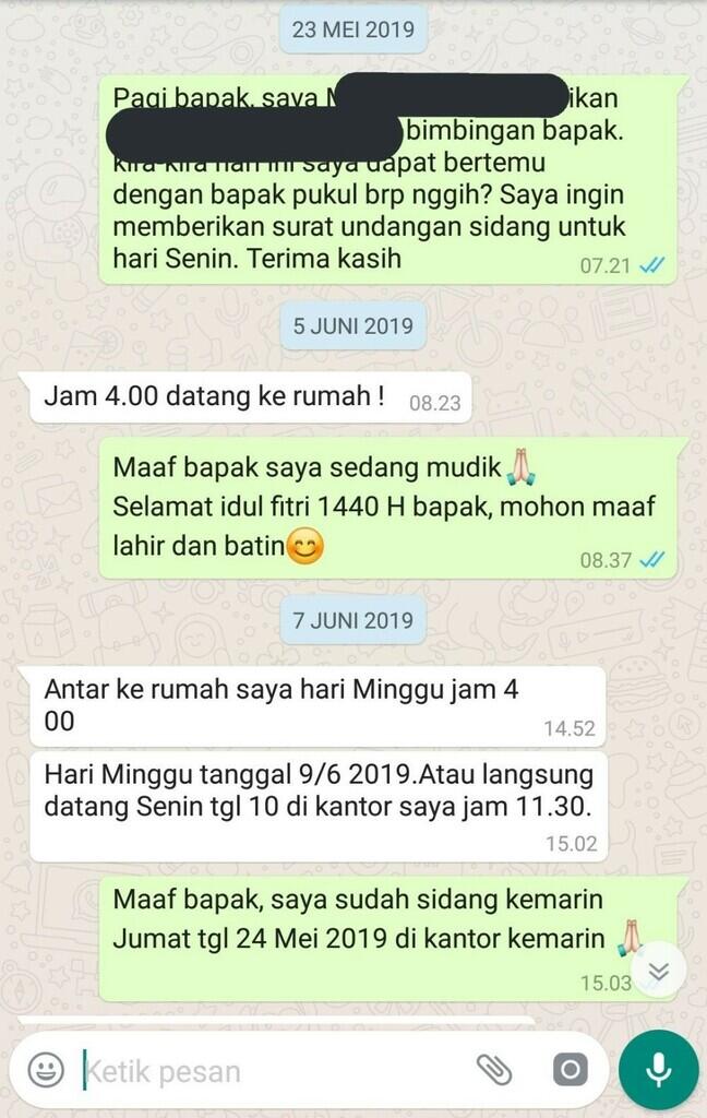 Chat Dosen Yang Nggak Buat Bosan :D