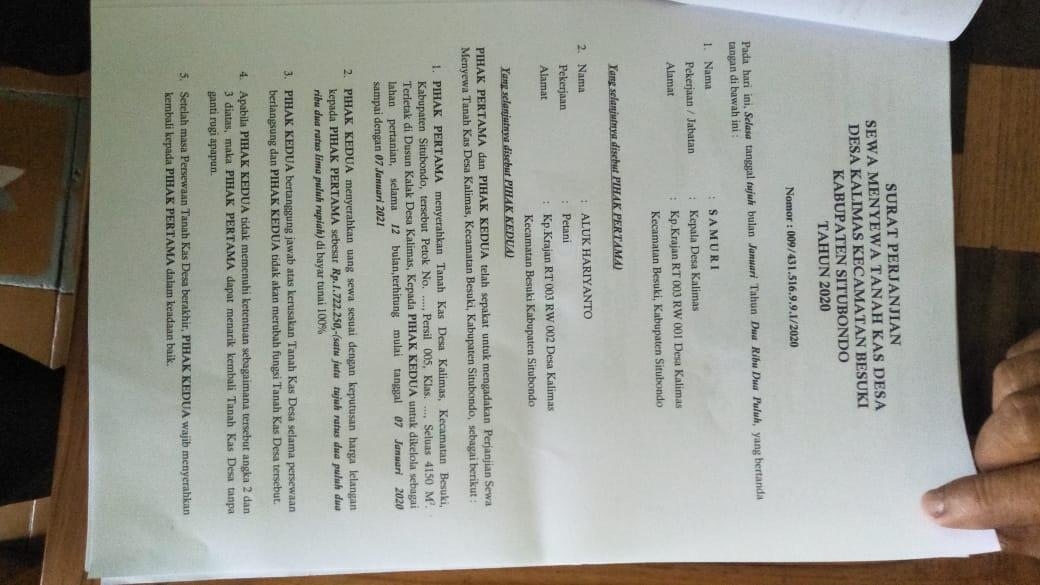 Kades Kalimas Bantah Kasus TKD Dan Gandeng Kuasa Hukum Marlena Law Office & Partner