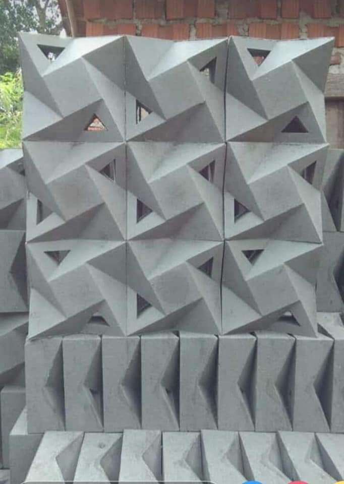 Percantik Rumah Minimalis Dengan Roster Semen Merah Atau Roster Beton