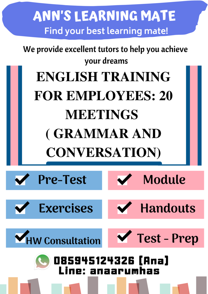 Ann's Learning Mate (Les Privat JABODETABEK) Online dan Offline