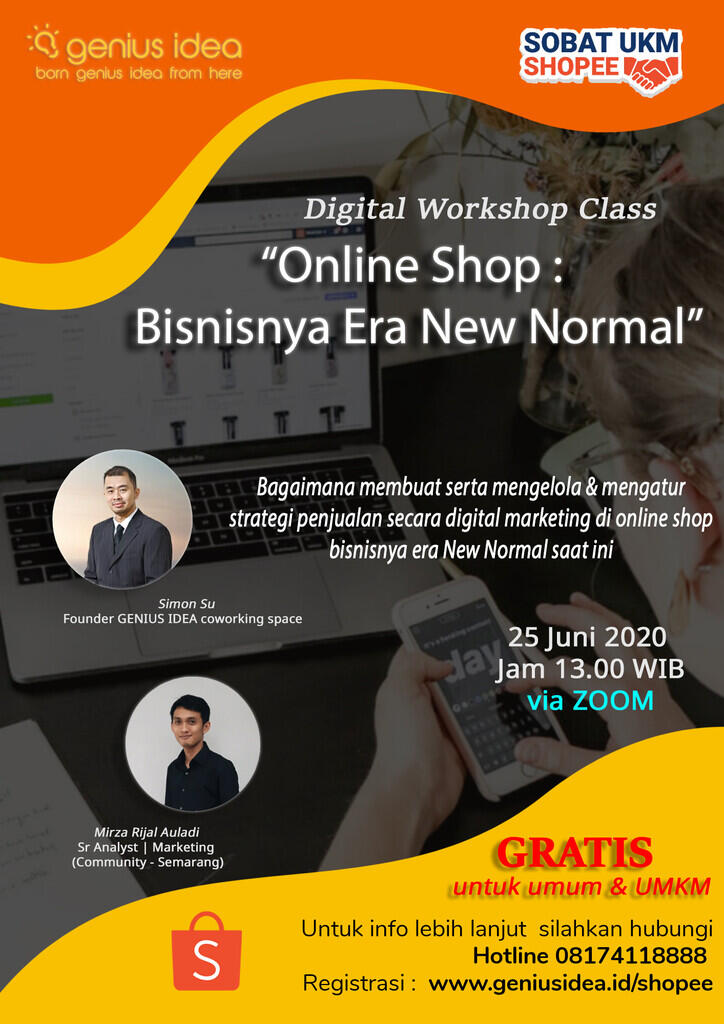 Digital Workshop bersama Shopee