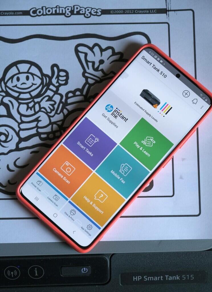 Cara Menggunakan HP Smart App Untuk Mengakses HP Print, Play & Learn
