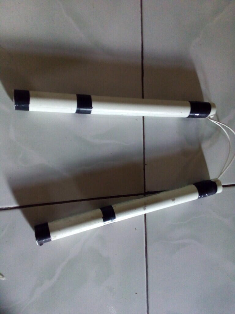 MUDAH!! Cara hemat membuat Doublestick/Nunchacku/Ruyung 
