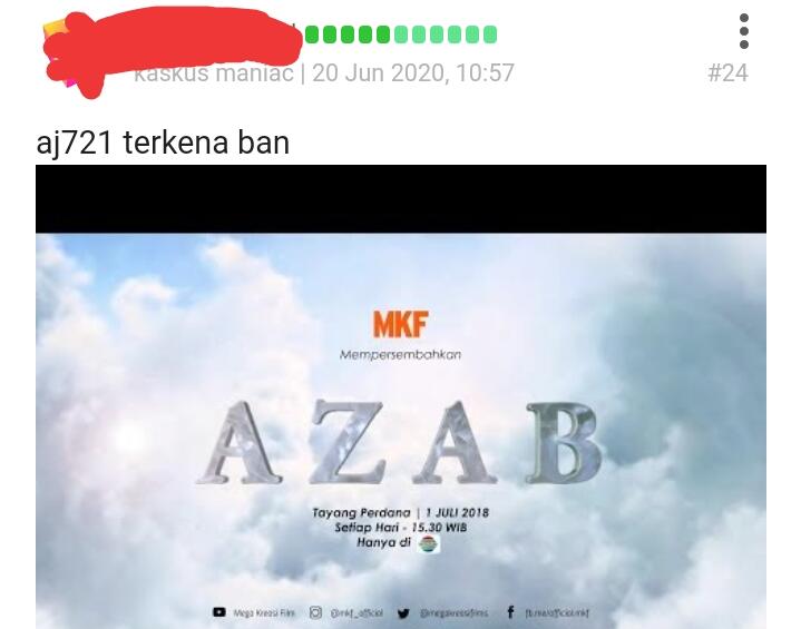 &#91;ASK&#93; Dikit-Dikit Dibilang “Azab”, Bagaimana Pendapat Kalian? 