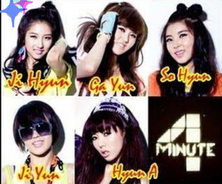 4minute members. 4minute Crazy.