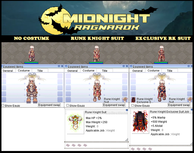 Midnigh Ragnarok (Private Server 250/90 | 2nd Trans | Pre-Renewal)