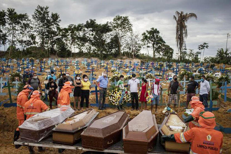 Terus Menggila! Kasus Corona di Brazil Tembus 1 Juta Lebih, Meninggal Sebanyak Ini