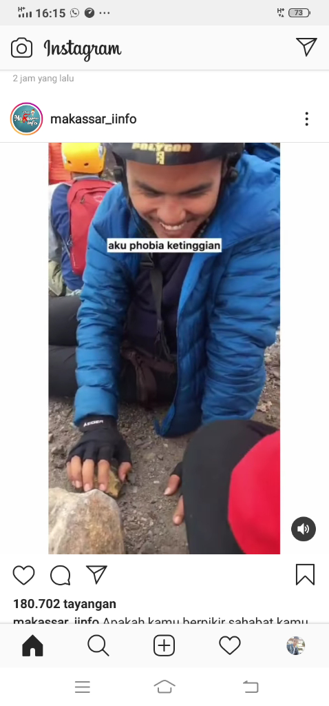 Kisah Haru Pendaki Gunung Phobia Ketinggian, Ini Alasannya Bisa Sampai puncak!
