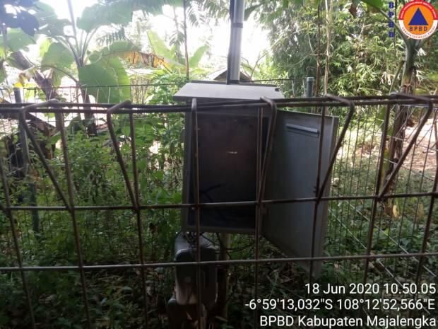 Alat Deteksi Dini Pergerakan Tanah di Majalengka Hilang Dicuri