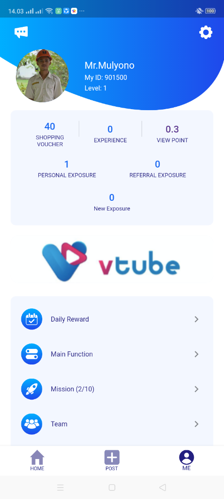 Cara Daftar Vtube Terbaru Aplikasi Penghasil Uang