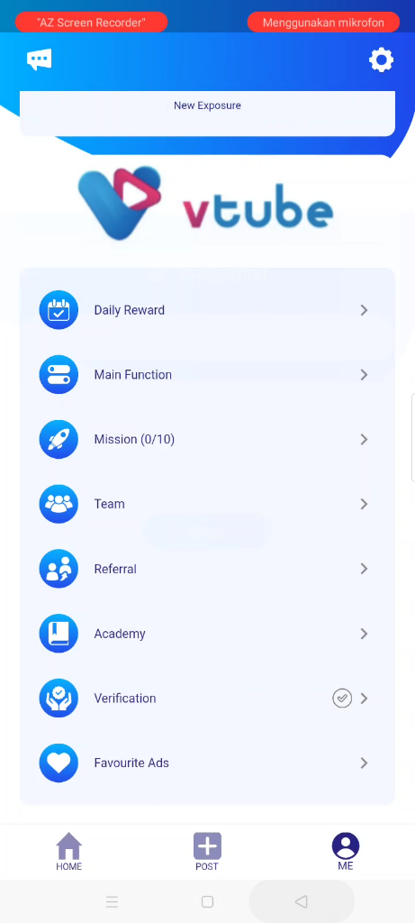 Verifikasi Akun Vtube Terbaru, Aplikasi Penghasil Uang