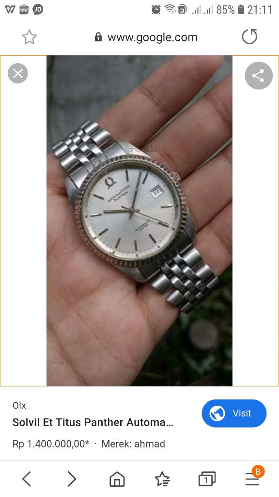 SOLVIL et TITUS PHANTER AUTOMATIC