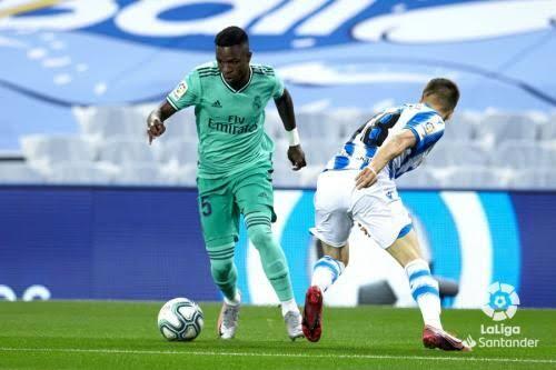 Hasil pertandingan Real Sociedad vs Real Madrid