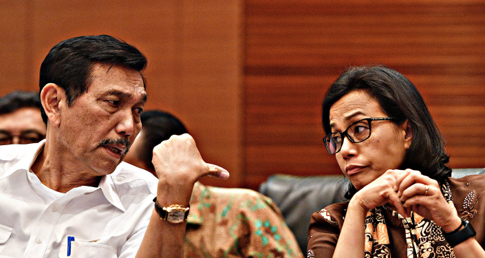 Sri Mulyani Prediksi Ekonomi RI Minus, Ini Kata Luhut
