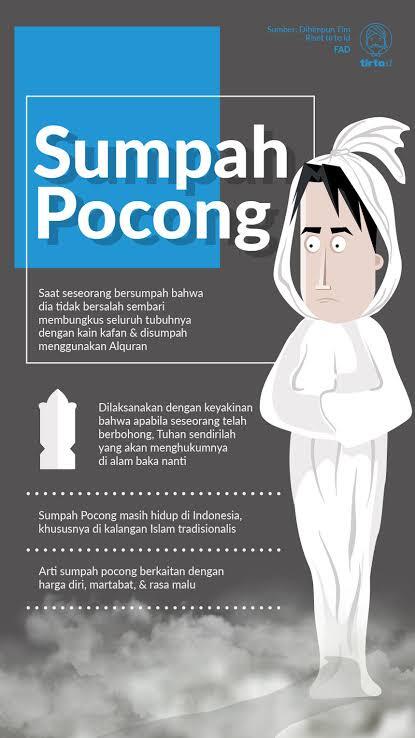 Sumpah Pocong. Sumpah Sakral Yang Bukan Untuk Mainan