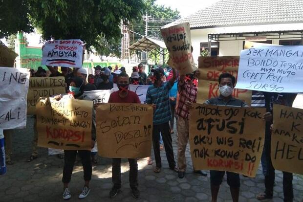 Warga Tegaltirto Tuntut Transparansi Pengunaan Dana Desa